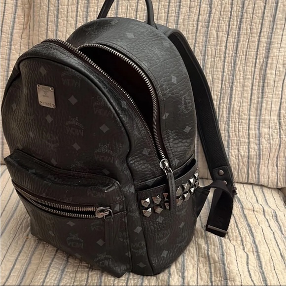 MCM Stark Side Studs Backpack in Visetos - Picture 11 of 12